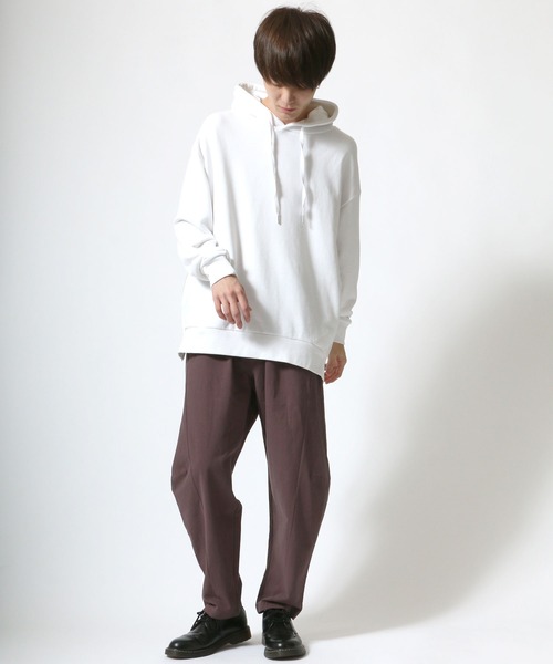 SITRY（シトリー）の「スモーキーカラー テーパード イージーパンツ（その他パンツ・メンズ・オフホワイト/グレー/ブラック/モカ/グリーン・M/L）」の17枚目の写真