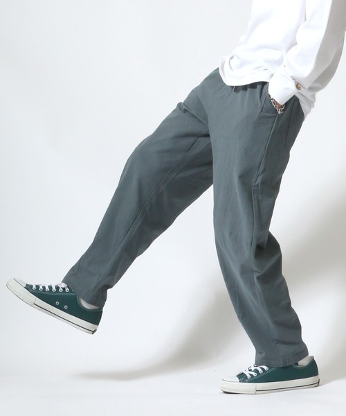 SITRY（シトリー）の「スモーキーカラー テーパード イージーパンツ（その他パンツ・メンズ・オフホワイト/グレー/ブラック/モカ/グリーン・M/L）」の19枚目の写真