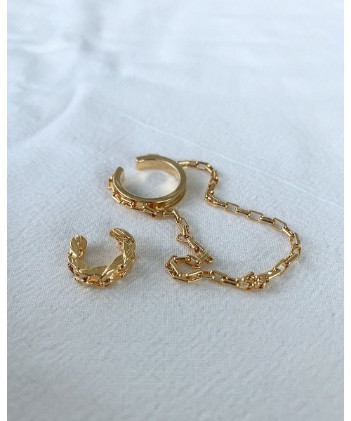 mou(モウ)の「2セットスタイリッシュイヤーカフ(イヤーカフ・レディース・シルバー/ゴールド・FREE)」の9枚目の写真