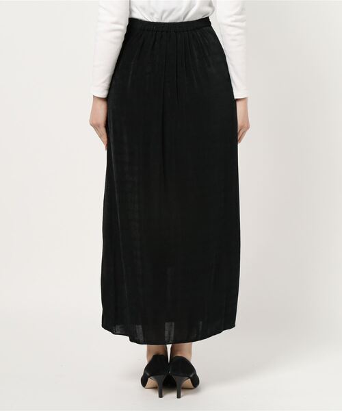 archives（アルシーヴ）の「カラーカットリブスカート（スカート・レディース・ブラック/グリーン/モカ/ローズ・MEDIUM）」の6枚目の写真