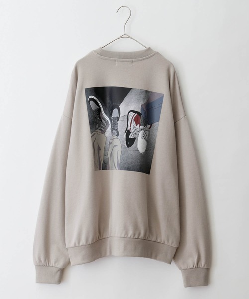 【超オーバーサイズ】ワイスリー⭐︎ワンポイントプリントロゴカラースウェット　2XL 超オーバーサイズ】ワイスリー⭐︎ワンポイントプリントロゴ