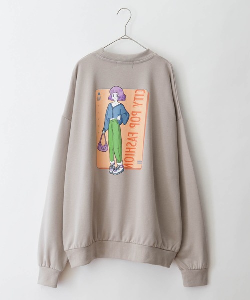 【超オーバーサイズ】ワイスリー⭐︎ワンポイントプリントロゴカラースウェット　2XL 超オーバーサイズ】ワイスリー⭐︎ワンポイントプリントロゴ