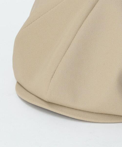 RACAL（ラカル）の「＜Racal（ラカル）＞ 8PANEL BERET/CASQUETTE/ベレー帽（ハンチング/ベレー帽・メンズ・ベージュ/ブラック・FREE）」の7枚目の写真