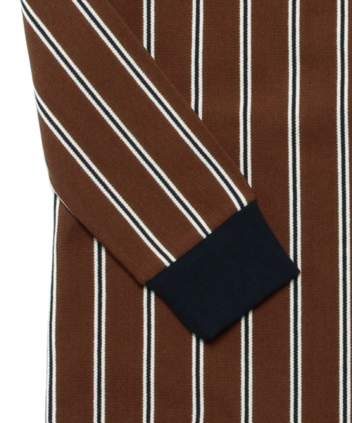 Ray BEAMS（レイビームス）の「Ray BEAMS / レジメンストライプ クルーネックワンピース（ワンピース・レディース・ダークブラウン/ネイビー・ONE SIZE）」の15枚目の写真