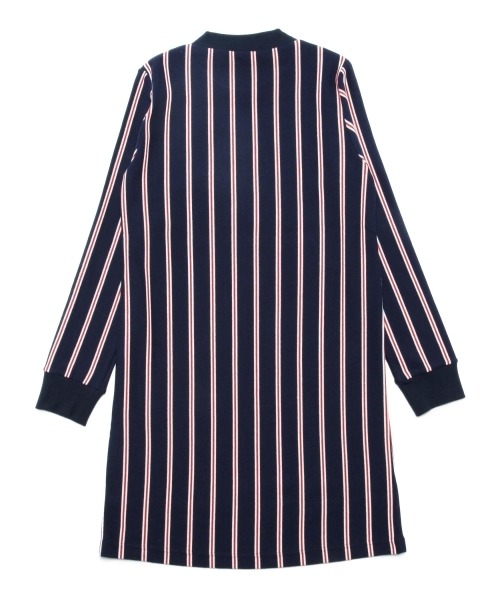 Ray BEAMS（レイビームス）の「Ray BEAMS / レジメンストライプ クルーネックワンピース（ワンピース・レディース・ダークブラウン/ネイビー・ONE SIZE）」の20枚目の写真