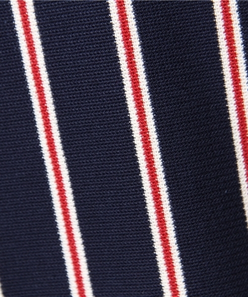 Ray BEAMS（レイビームス）の「Ray BEAMS / レジメンストライプ クルーネックワンピース（ワンピース・レディース・ダークブラウン/ネイビー・ONE SIZE）」の11枚目の写真