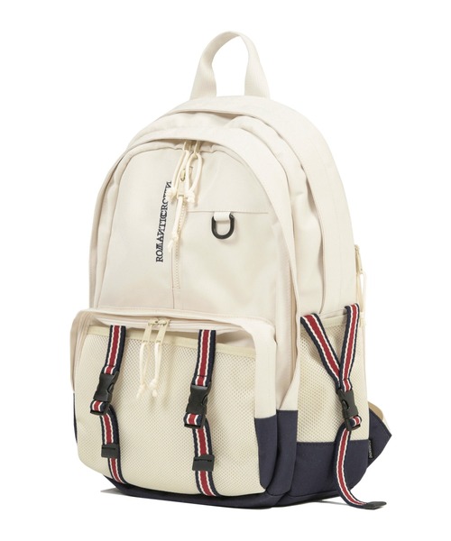 ROMANTIC CROWN（ロマンティッククラウン）の「【ROMANTIC CROWN】SIGNATURE LOGO MULTI BACKPACK / ロマンティッククラウン シグネチャー ロゴ マルチ バックパック（バックパック/リュック・メンズ・オートミール・FREE）」の10枚目の写真