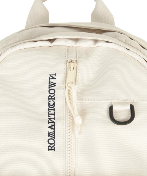 ROMANTIC CROWN（ロマンティッククラウン）の「【ROMANTIC CROWN】SIGNATURE LOGO MULTI BACKPACK / ロマンティッククラウン シグネチャー ロゴ マルチ バックパック（バックパック/リュック・メンズ・オートミール・FREE）」の11枚目の写真