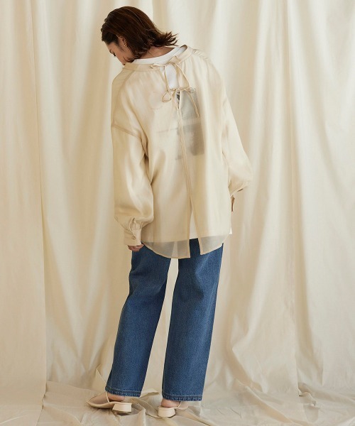 LIPSTAR（リップスター）の「【WEB別注サイズあり】12ozストレートデニム（デニムパンツ・レディース・ブルー/ネイビー・M/S）」の11枚目の写真