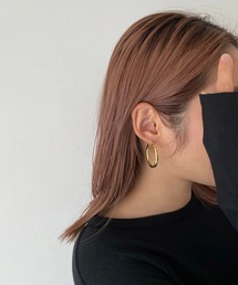 CANAL JEAN | Pt(ピーティー) ミディアムフープピアス(ピアス（両耳用）)
