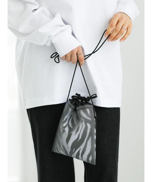 koe（コエ）の「チュールドロストショルダーポーチ（ハンドバッグ・レディース・ブラック/ダークブラウン・FREE）」の14枚目の写真