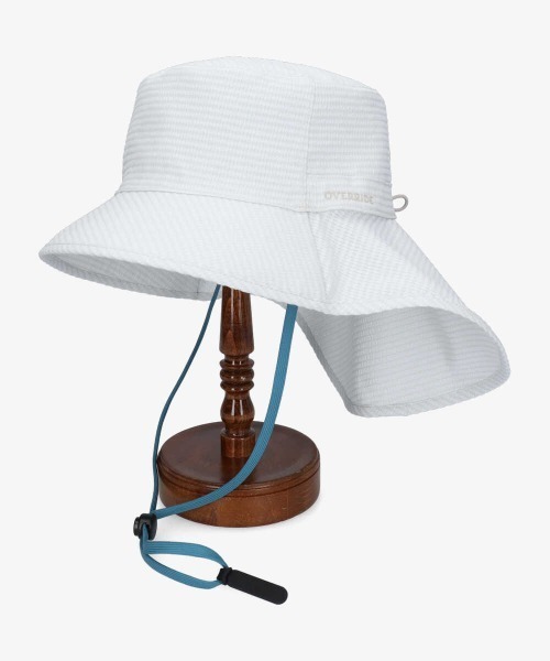 OVERRIDE(オーバーライド)の「【OVERRIDE】WATER-REPELLENT SHADEHAT / 【オーバーライド】ウォーターリペレント シェードハット(ハット・レディース・ネイビー/グリーン/グレー・M/57.5cm)」の2枚目の写真