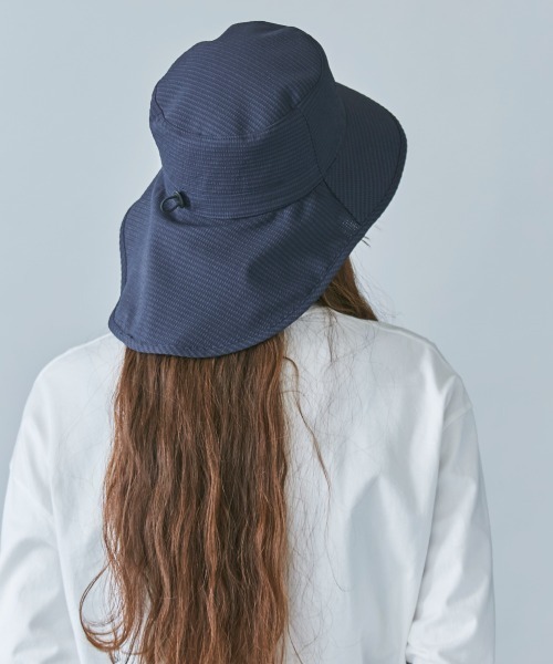 OVERRIDE(オーバーライド)の「【OVERRIDE】WATER-REPELLENT SHADEHAT / 【オーバーライド】ウォーターリペレント シェードハット(ハット・レディース・ネイビー/グリーン/グレー・M/57.5cm)」の20枚目の写真