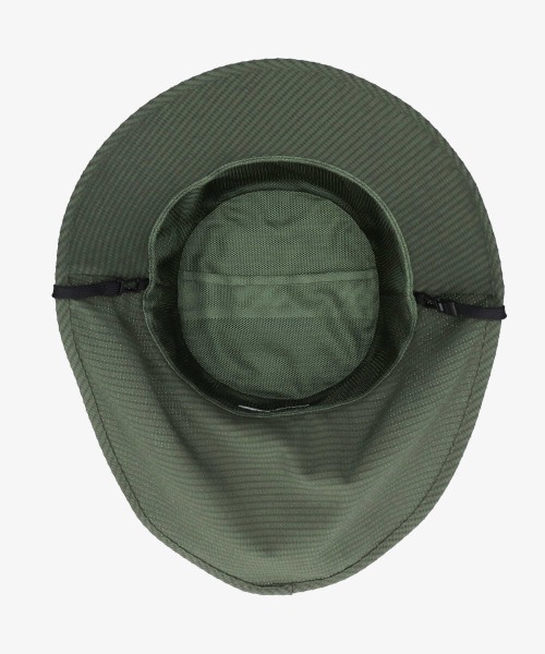 OVERRIDE(オーバーライド)の「【OVERRIDE】WATER-REPELLENT SHADEHAT / 【オーバーライド】ウォーターリペレント シェードハット(ハット・レディース・ネイビー/グリーン/グレー・M/57.5cm)」の11枚目の写真