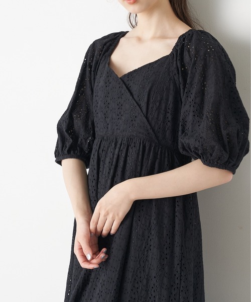 割引発見即納 Olive 綿レースティアードワンピース ワンピース Web限定カラー有 Olive オリーブデオリーブ のファッション Des Web限定カラー有 ワンピース ドレス Des ワンピース