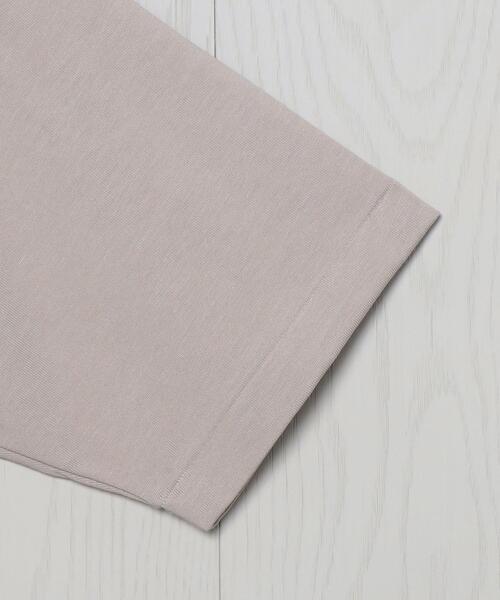 H　BEAUTY&YOUTH UNITED ARROWS（エイチビューティーアンドユースユナイテッドアローズ）の「＜H＞COTTON CREW NECK T-SHIRT/Tシャツ（Tシャツ/カットソー・メンズ・ホワイト/ベージュ/オリーブ・SMALL/MEDIUM/LARGE）」の19枚目の写真