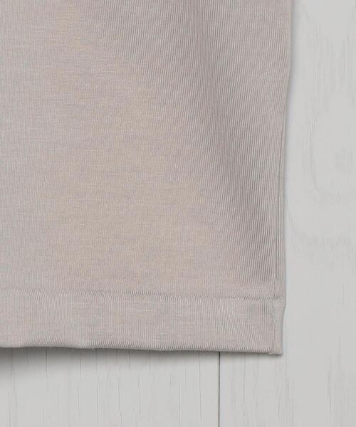 H　BEAUTY&YOUTH UNITED ARROWS（エイチビューティーアンドユースユナイテッドアローズ）の「＜H＞COTTON CREW NECK T-SHIRT/Tシャツ（Tシャツ/カットソー・メンズ・ホワイト/ベージュ/オリーブ・SMALL/MEDIUM/LARGE）」の11枚目の写真