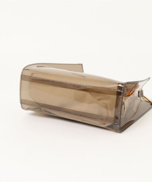 Honeys(ハニーズ)の「巾着付クリアBag(ハンドバッグ・レディース・ホワイト/ブラック/ブラウン・FREE)」の21枚目の写真