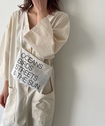 CANAL JEAN | RED CHOP WORKS(レッドチョップワークス) 刺繍ロゴナイロンサコッシュ(ショルダーバッグ)