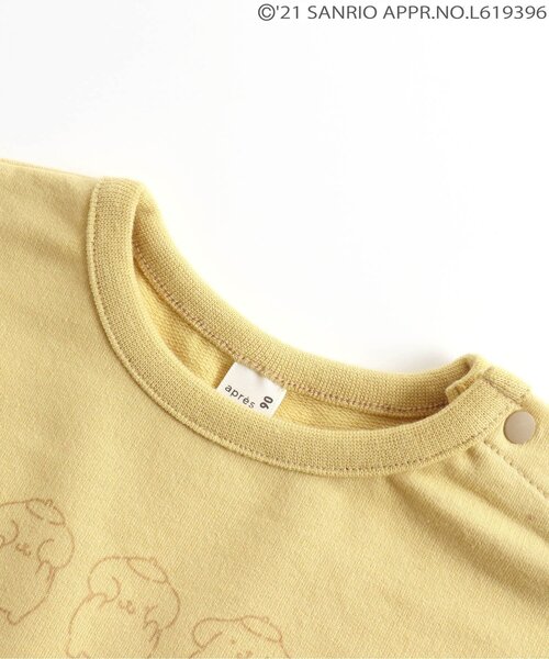 sanrio（サンリオ）の「サンリオかくれんぼＴシャツ（Tシャツ/カットソー・キッズ・オフホワイト/サックスブルー/ピンク/イエロー/ブルー/グリーン/ミント・90/100/110/120/80）」の12枚目の写真