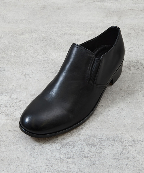 PADRONE(パドローネ)の「PADRONE パドローネ / BL SIDE GORE SHOES サイドゴアスリッポン ヒールブーツ / PU8394-2104(ドレスシューズ・メンズ・ブラック系その他/ブラック/アッシュブラウン・42/40/41/43)」の5枚目の写真
