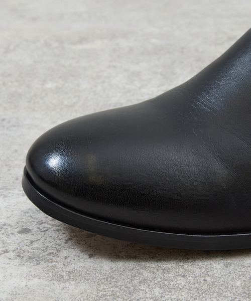 PADRONE(パドローネ)の「PADRONE パドローネ / BL SIDE GORE SHOES サイドゴアスリッポン ヒールブーツ / PU8394-2104(ドレスシューズ・メンズ・ブラック系その他/ブラック/アッシュブラウン・42/40/41/43)」の6枚目の写真