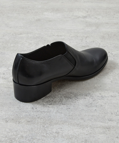 PADRONE(パドローネ)の「PADRONE パドローネ / BL SIDE GORE SHOES サイドゴアスリッポン ヒールブーツ / PU8394-2104(ドレスシューズ・メンズ・ブラック系その他/ブラック/アッシュブラウン・42/40/41/43)」の11枚目の写真