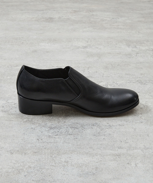 PADRONE(パドローネ)の「PADRONE パドローネ / BL SIDE GORE SHOES サイドゴアスリッポン ヒールブーツ / PU8394-2104(ドレスシューズ・メンズ・ブラック系その他/ブラック/アッシュブラウン・42/40/41/43)」の13枚目の写真