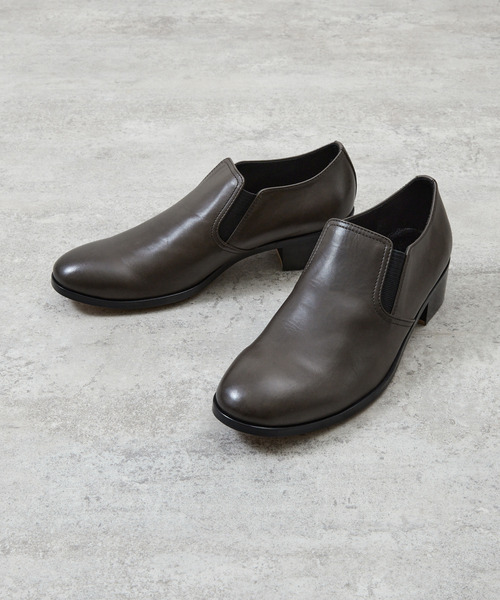 PADRONE(パドローネ)の「PADRONE パドローネ / BL SIDE GORE SHOES サイドゴアスリッポン ヒールブーツ / PU8394-2104(ドレスシューズ・メンズ・ブラック系その他/ブラック/アッシュブラウン・42/40/41/43)」の18枚目の写真