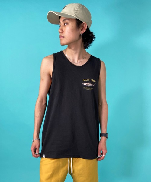 (取寄) ソルティ クルー メンズ タンク Salty Crew men Yellowfin Tank Slate 取寄) ソルティ クルー メンズ タンク Salty Crew men Yellowfin Tank