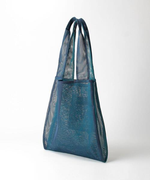 closet story（クローゼットストーリー）の「＜closet story＞ メッシュ 2ソウ トートバッグ（トートバッグ・レディース・パープル/ネイビー・FREE）」の7枚目の写真