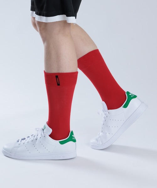 「kakko」（カッコ）の「メンズ カラークルー丈ソックス靴下（ソックス/靴下・メンズ・ブラック/レッド/イエロー/オレンジ/ブルー/グリーン/ライトイエロー・FREE）」の18枚目の写真