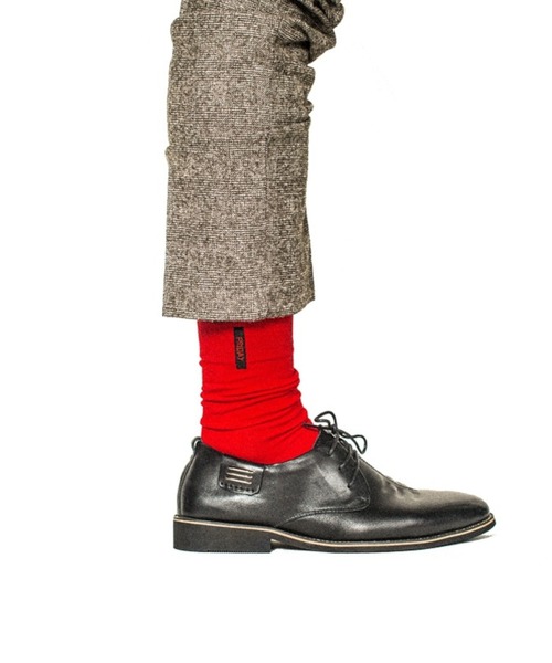 「kakko」（カッコ）の「メンズ カラークルー丈ソックス靴下（ソックス/靴下・メンズ・ブラック/レッド/イエロー/オレンジ/ブルー/グリーン/ライトイエロー・FREE）」の21枚目の写真