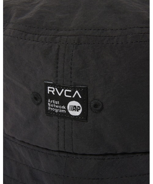 RVCA(ルーカ)の「RVCA メンズ ANP BUCKET ハット【2021年夏モデル】/ルーカバケハ(バケットハット)(ハット・メンズ・ブラック/ナチュラル・FREE)」の6枚目の写真