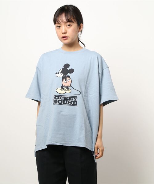 セール プリントtシャツ ミッキー ミニー Tシャツ カットソー Disney ディズニー のファッション通販 Zozotown
