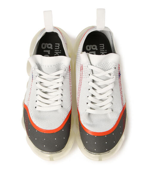 grounds（グラウンズ）の「【別注】grounds/グラウンズ/インサイドアウト RED（スニーカー・メンズ・レッド・40/41/42/43）」の6枚目の写真