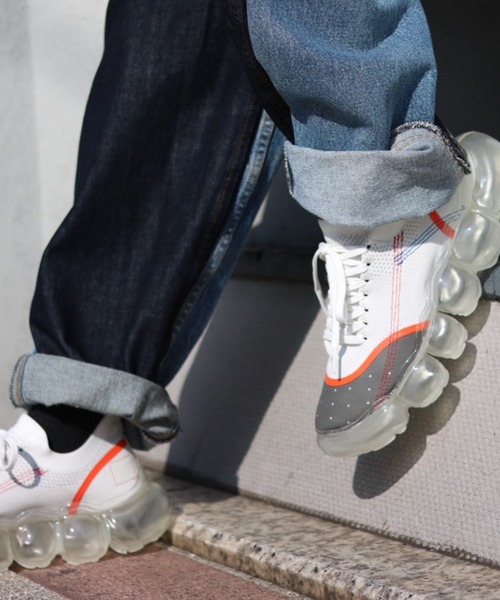 grounds（グラウンズ）の「【別注】grounds/グラウンズ/インサイドアウト RED（スニーカー・メンズ・レッド・40/41/42/43）」の12枚目の写真