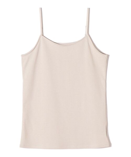 SHIPS（シップス）の「ASHAオーガニックコットンキャミソール（キャミソール・レディース・シルバーグレー/ブラック/ダークオリーブ/ブルー・ONE SIZE）」の3枚目の写真