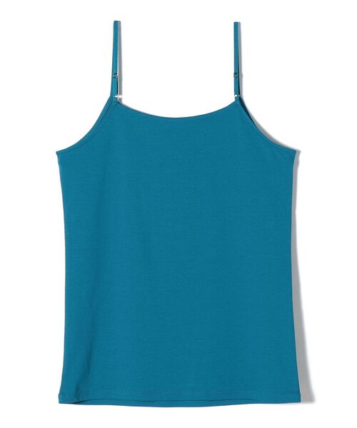 SHIPS（シップス）の「ASHAオーガニックコットンキャミソール（キャミソール・レディース・シルバーグレー/ブラック/ダークオリーブ/ブルー・ONE SIZE）」の5枚目の写真