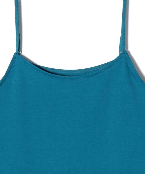 SHIPS（シップス）の「ASHAオーガニックコットンキャミソール（キャミソール・レディース・シルバーグレー/ブラック/ダークオリーブ/ブルー・ONE SIZE）」の6枚目の写真
