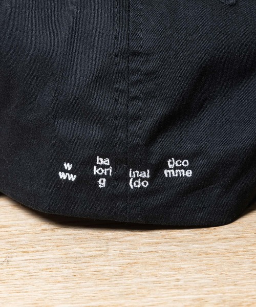 即完売　SAND色COTTON 5-PANEL HAT/BAL バルオリジナル BAL（バル）の「【2021秋冬】COTTON 5-PANEL HAT（キャップ