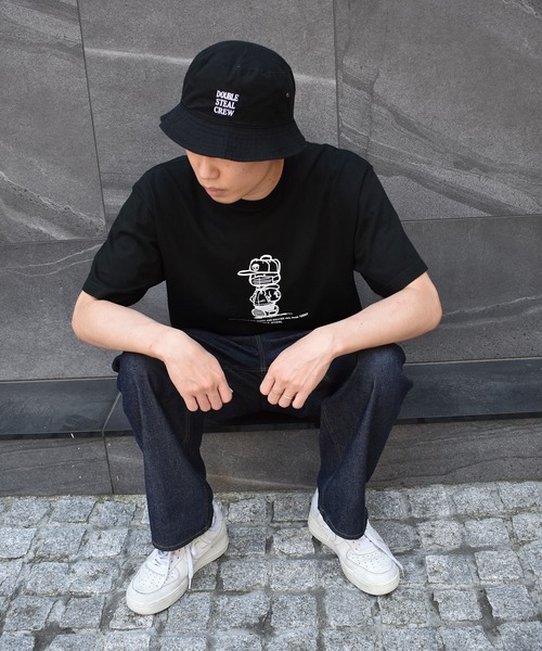 DOUBLE STEAL（ダブルスティール）の「REGULAR BUCKET HAT（ハット・メンズ・ブラック/ベージュ/カモフラージュ/ライトベージュ・FREE）」の7枚目の写真