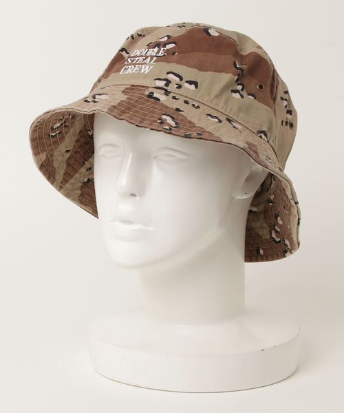 DOUBLE STEAL（ダブルスティール）の「REGULAR BUCKET HAT（ハット・メンズ・ブラック/ベージュ/カモフラージュ/ライトベージュ・FREE）」の13枚目の写真