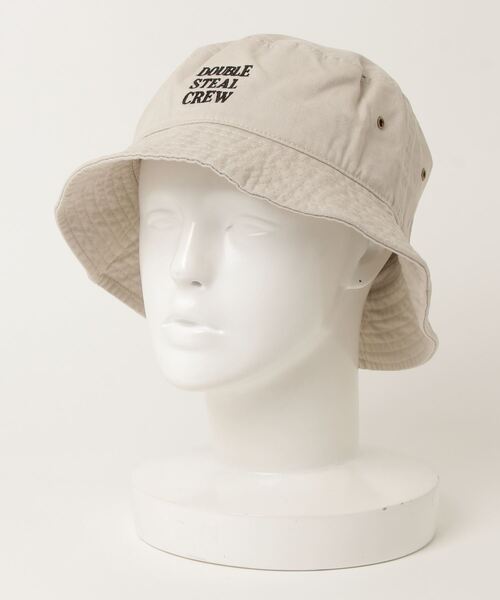 DOUBLE STEAL（ダブルスティール）の「REGULAR BUCKET HAT（ハット・メンズ・ブラック/ベージュ/カモフラージュ/ライトベージュ・FREE）」の16枚目の写真