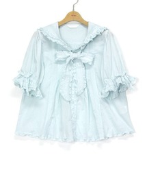 【新品未使用】ピンクハウス セーラー ブラウス アウター 黒 新品】ピンクハウス セーラーカラーブラウス レディース