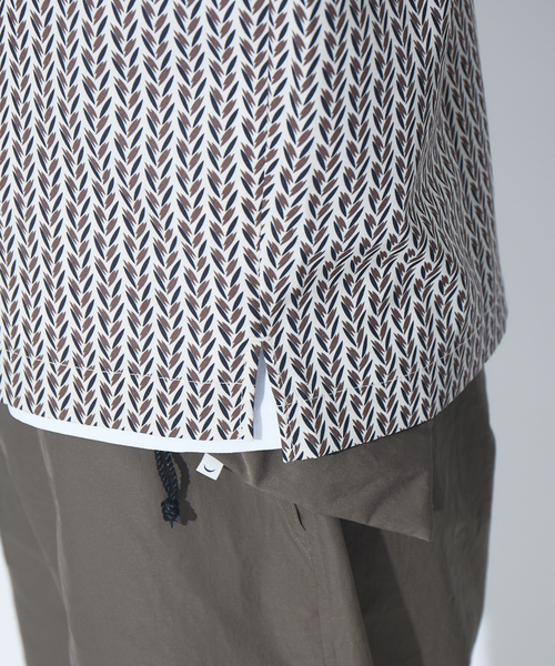 ABAHOUSE(アバハウス)の「【WEB別注】総柄 オープンカラー シャツ(シャツ/ブラウス・メンズ・ホワイト/ベージュ/ネイビー/グリーン/アイボリー・46/48)」の19枚目の写真