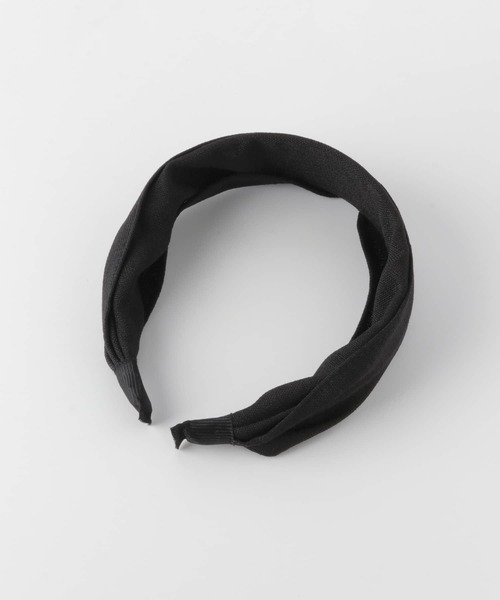 URBAN RESEARCH Sonny Label（アーバンリサーチサニーレーベル）の「ワイドカチューシャ（カチューシャ・レディース・ブラック/ベージュ・ONE）」の6枚目の写真