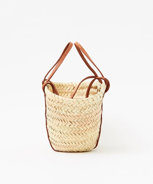 Rouge vif（ルージュヴィフ）の「KECH Les ESSENTIELS ショルダーバスケット（かごバッグ・レディース・ブラウン・フリー）」の3枚目の写真