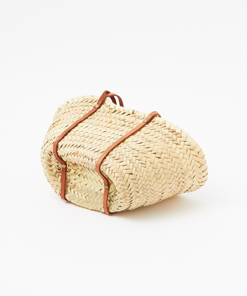 Rouge vif（ルージュヴィフ）の「KECH Les ESSENTIELS ショルダーバスケット（かごバッグ・レディース・ブラウン・フリー）」の7枚目の写真