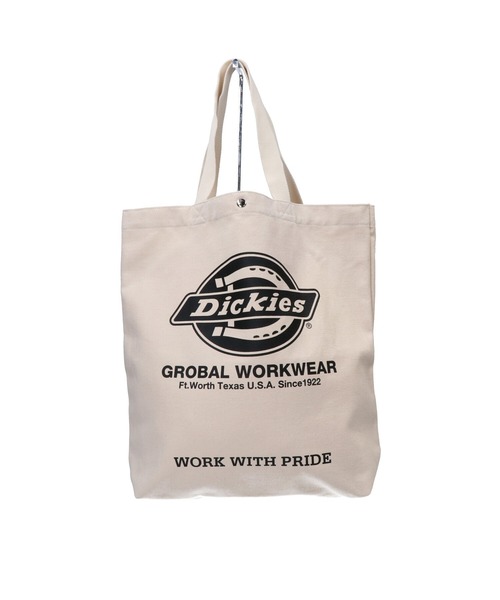 Dickies(ディッキーズ)の「【DICKIES/ディッキーズ】DK LOGO TC CANVAS TOTE BAG(トートバッグ・レディース・オフホワイト/ネイビー/ブラック/レッド・FREE)」の15枚目の写真